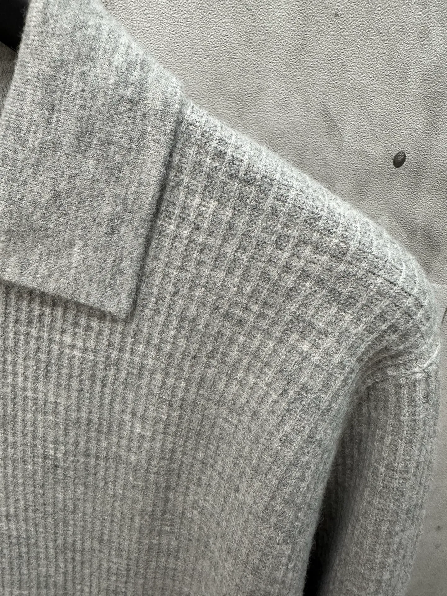 🅿️500 The Row waffle knit long sleeve high version for men and women Size: S M L